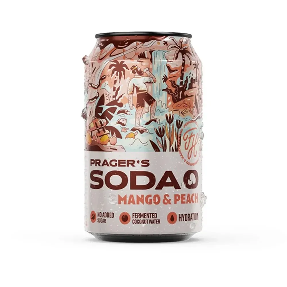 Prager's Soda yuzu lime 330 ml