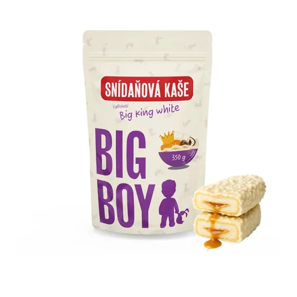 Big Boy Snídaňová Kaše 350 g Big King White