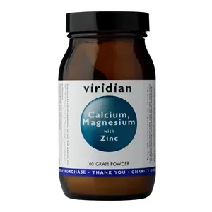 Viridian Calcium Magnesium with Zinc 100 g (Vápník, Hořčík a Zinek)