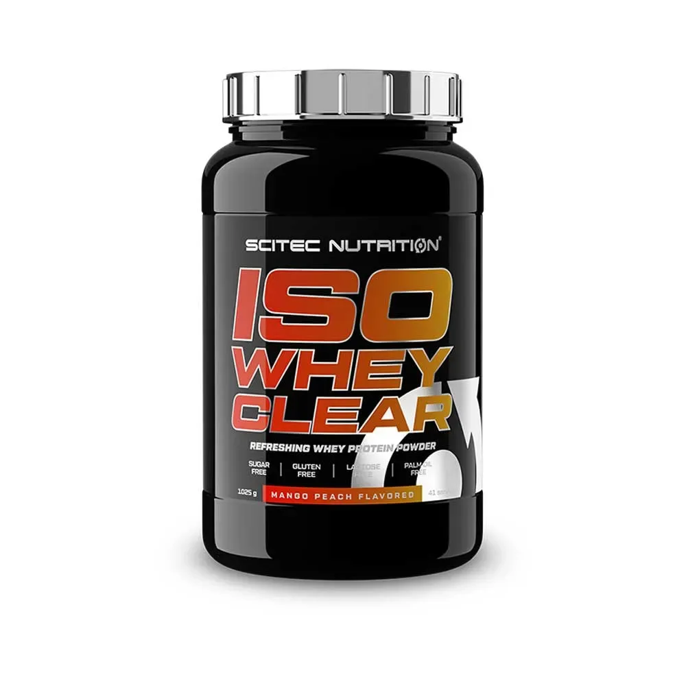 Scitec Nutrition Iso Whey Clear green tea kiwi 1025 g